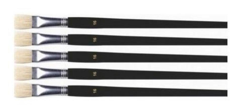 Pędzel płaski nr 16 (12szt) Fandy pudełko,90x287 mm