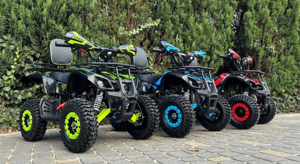 MINI QUAD 50cc DLA DZIECI Pelikan Torino | Regulacja prędkości Oparcie