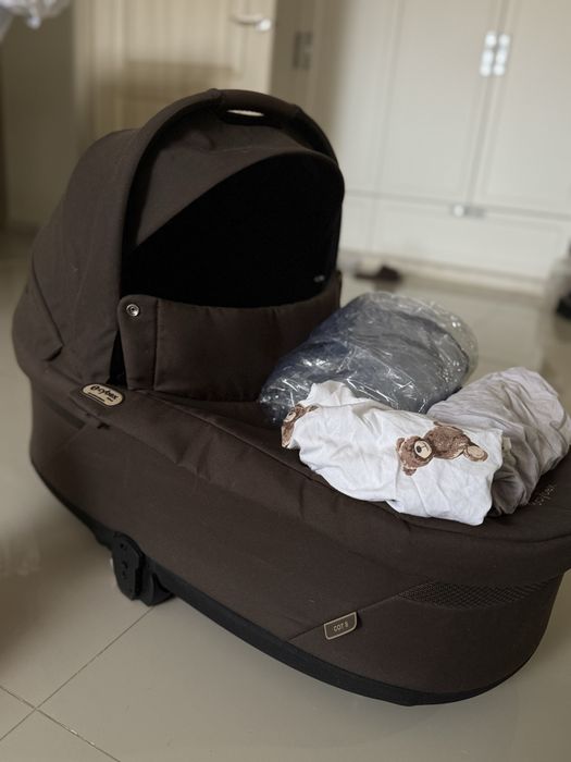 Люлька cybex balios s lux chocolate