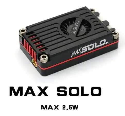 Відеопередавач Rush FPV Max Solo 5.8GHz 2.5W, алюмінієвий корпус