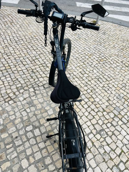 Bicicleta Elétrica Rockrider ST 530 (48V) - Pack Completo para Estafetas (Uber/Glovo)