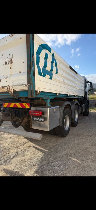 Man TGS480 com grua de 22M e bascula