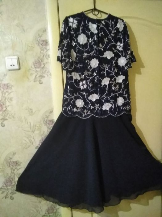 Летняя туника, 52-54, платье макси, размер 52-54.теплая туника, 58