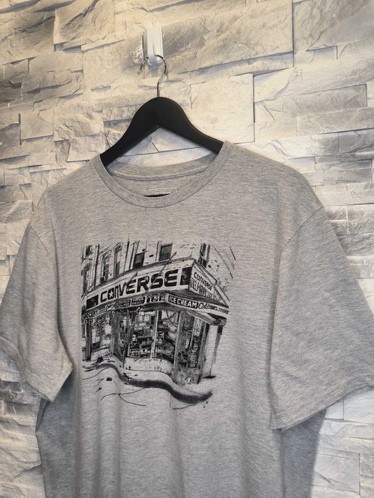 Koszulka Converse T-Shirt Szara Logo