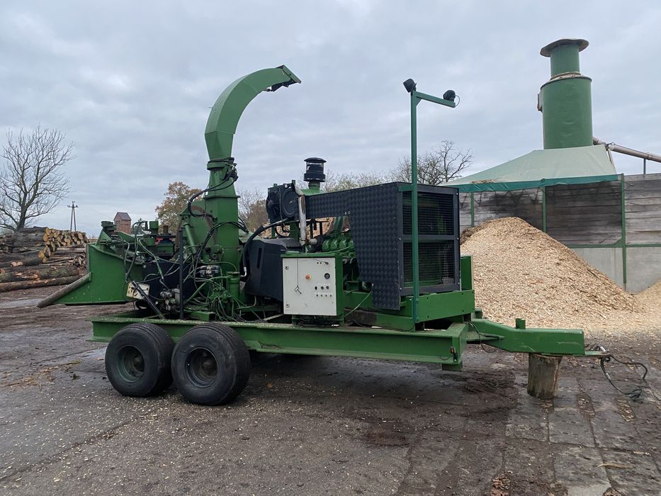 Rębak tarczowy spalinowy