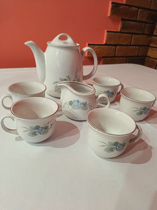 Zastaw kawowy porcelanowy