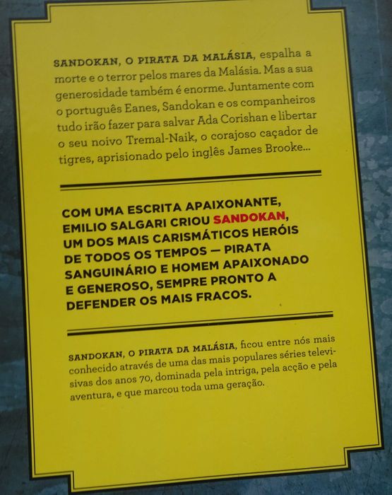 Sandokan - Os Piratas da Malásia de Emilio Salgari