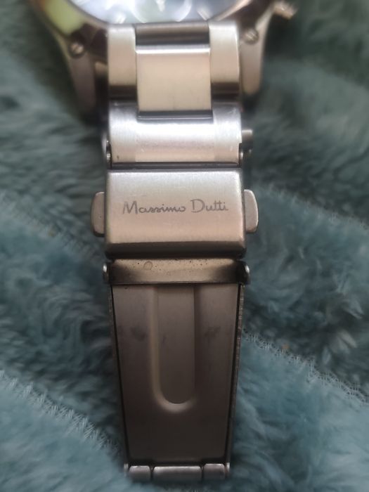 Zegarek męski Massimo Dutti Chrono (Oryginalna bransoleta) – STAN DOBRY
