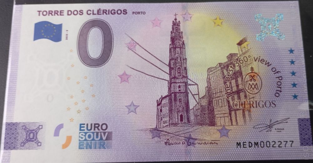Notas 0€ Portugal e estrangeiro