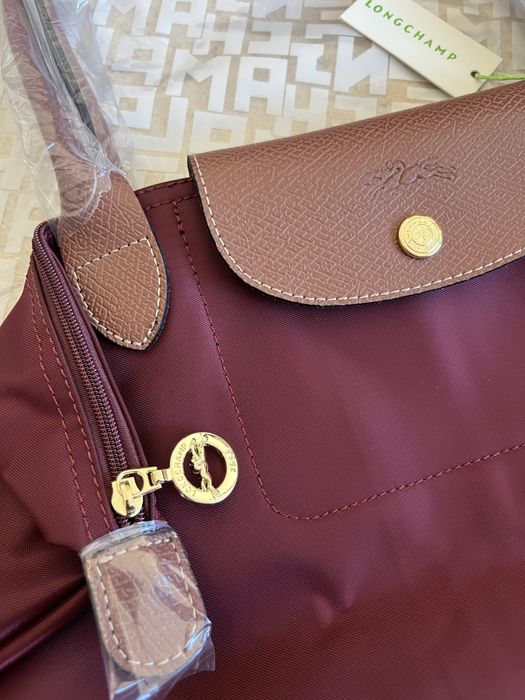 Mala Longchamp La Pliage Burgundy