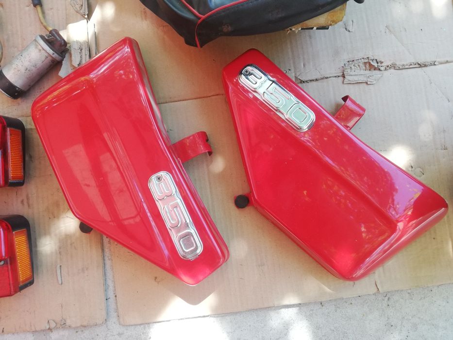 Облицовка Ява Jawa 350 634 638 бак бардачки крылья пенал