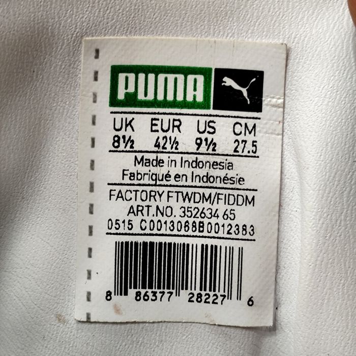 кросівки Puma Suede 42.5р/27.5см