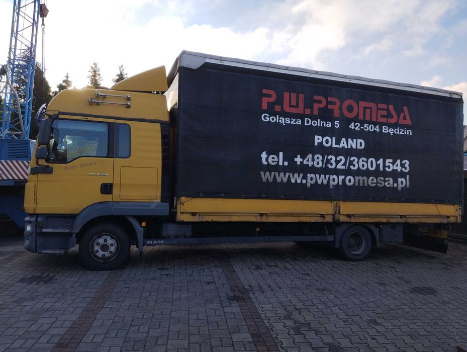 sprzedam samochód   ciężarowy MAN