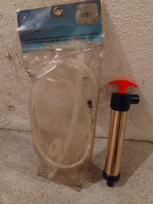 Bomba Manual Plastimo para Mudar Óleo