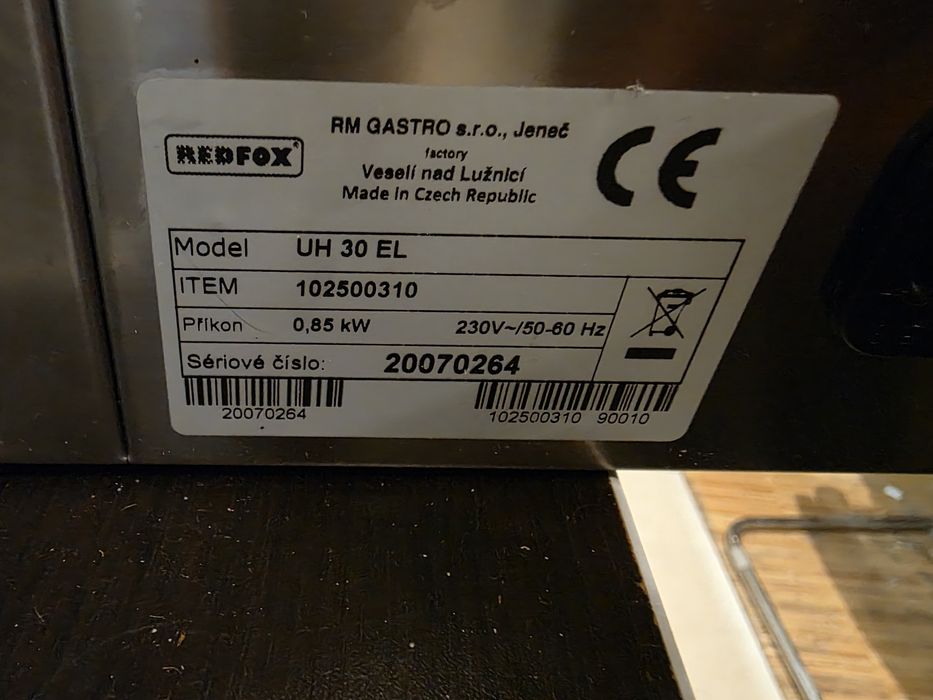 Podgrzewacz do frytek Redfox uh30el