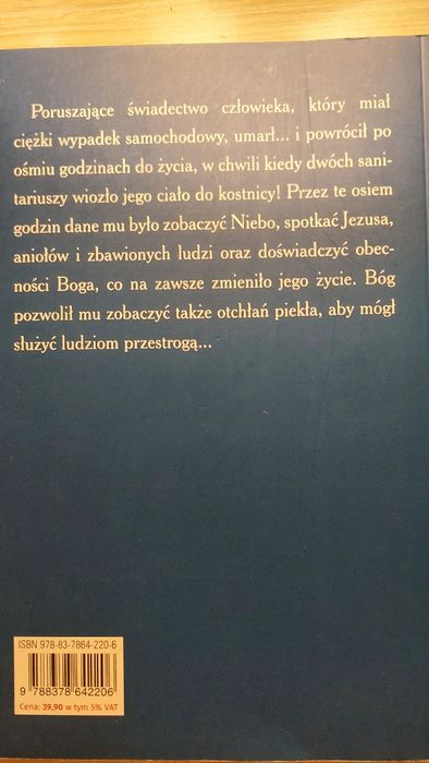 Książka "Byłem w niebie"