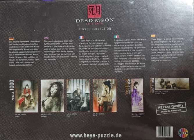 Puzzle Luiz Royo de 1000 peças
