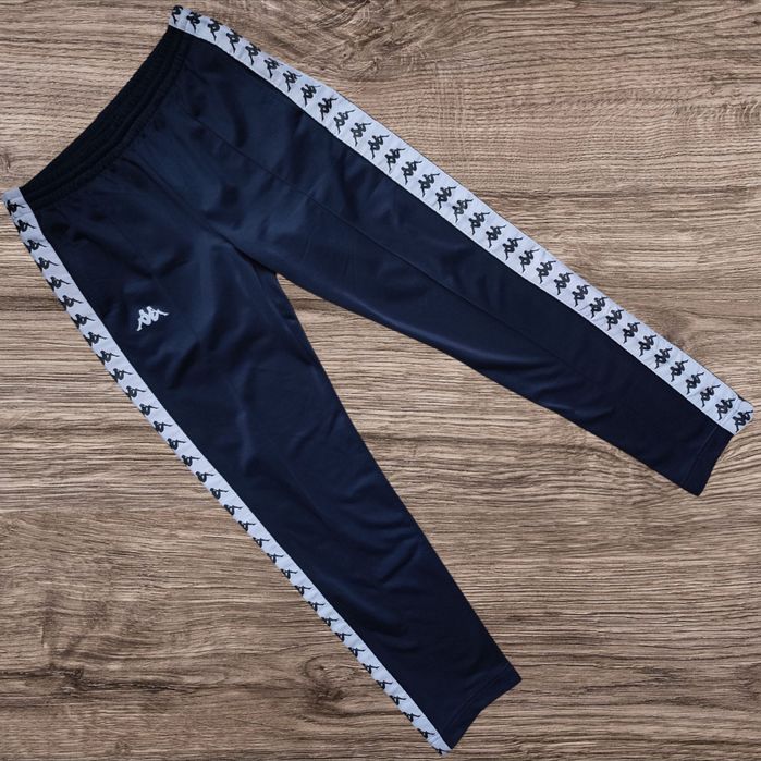 Спортивний костюм KAPPA dark navy на лампасах (Розмір S)