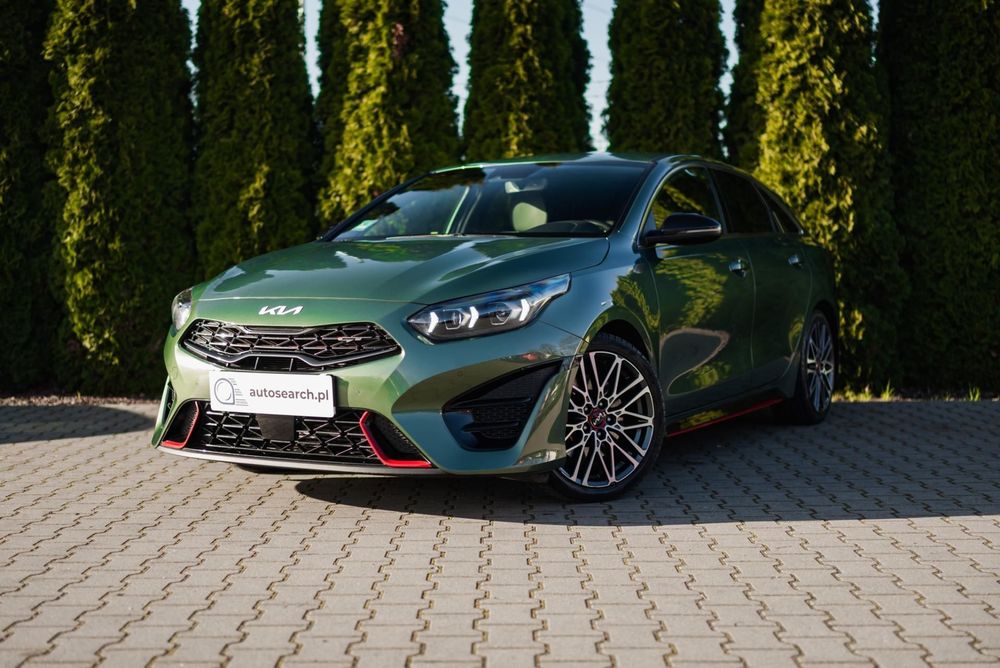 Kia ProCeed GT, 204 KM, Lift, FV23%, Gwarancja, Salon PL, I Wł., Bezwypadkowy