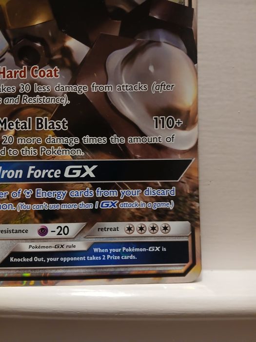 Pokémon Melmetal GX carta oversized (20/15cm)