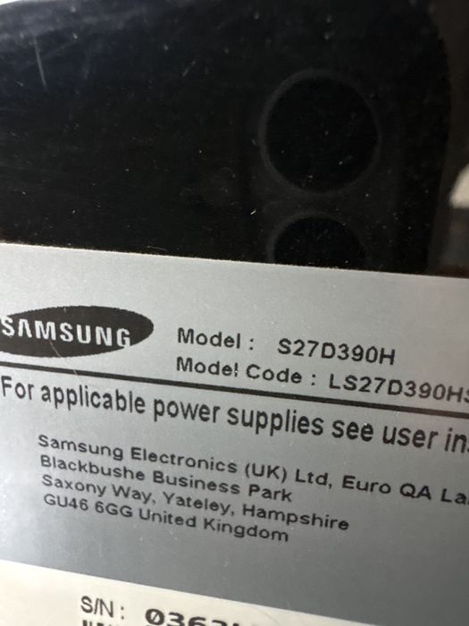 Monitor samsung 27”