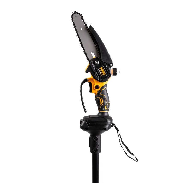 Акумуляторний набір садових інструментів DeWalt 5в1 36V 4Ah — мініпила, секатор, тример, повітродувка та телескопічна штанга 2.5 м, 2 АКБ