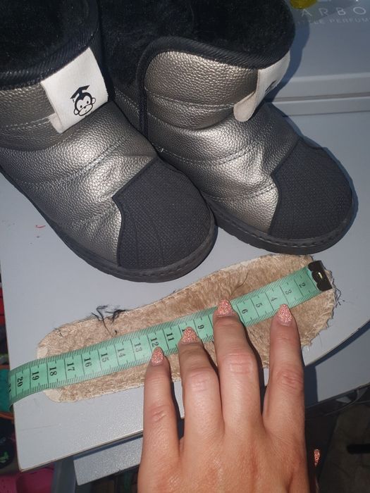 Обувь-ботинки зима для девочки в хорошем состоянии  18.5см стелька