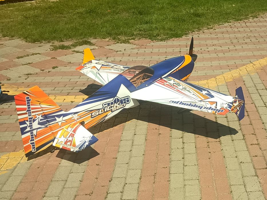 Пілотажний літак SLICK 580 (3DHS 79) бенз двигун DLE40 +пульт