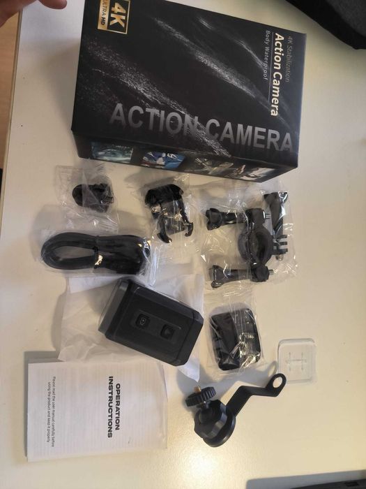 Câmera de ação 4K Ultra HD