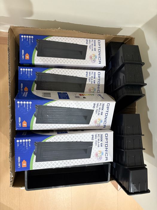 Vendo armaduras led para muros exterior Optonica