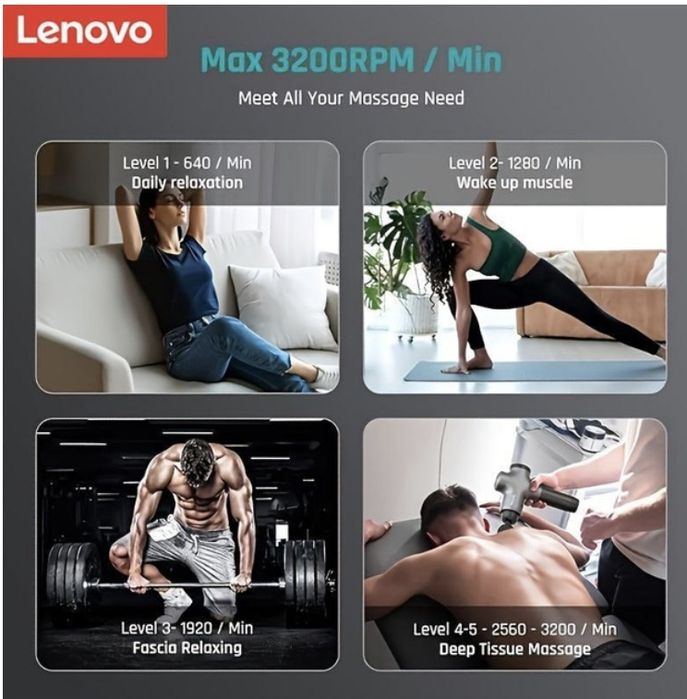 Перкуссионный массажер пистолет