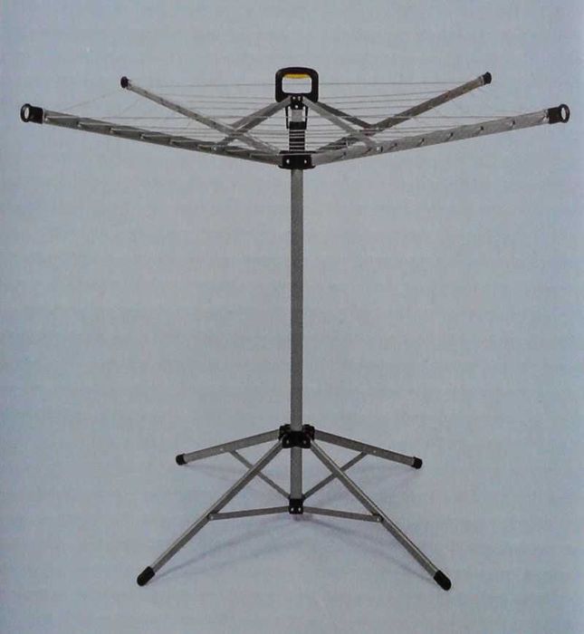 Suszarka na pranie rozkładana ogrodowa kempingowa 20m linek