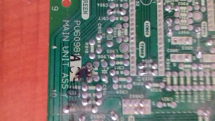 плата видеомагнитофона JVC (оригинал)