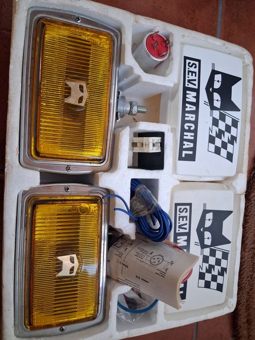 Faróis de nevoeiro retro SEV Marchal