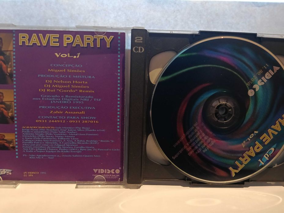 cd Compilação " Rave Party "(2 cds)