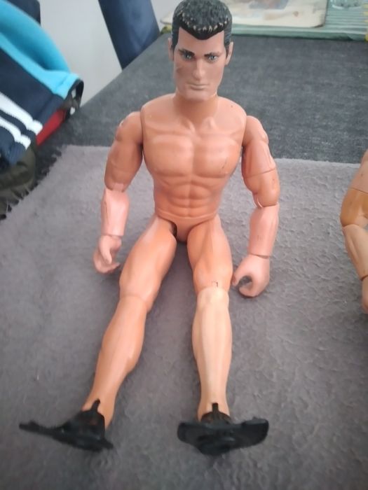 6 Bonecos Action Man, Anos 90, Hasbro