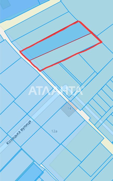 Земельна ділянка 21.5 соток р-н вул. Спортивна