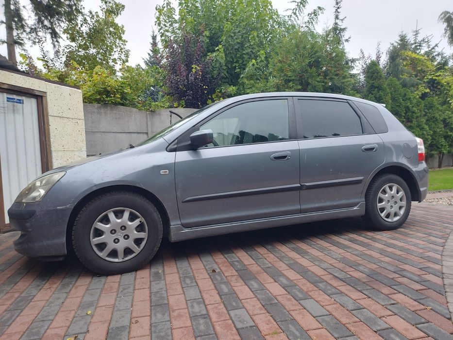 Klapa bagażnika honda Civic 7 nh674p kompletna