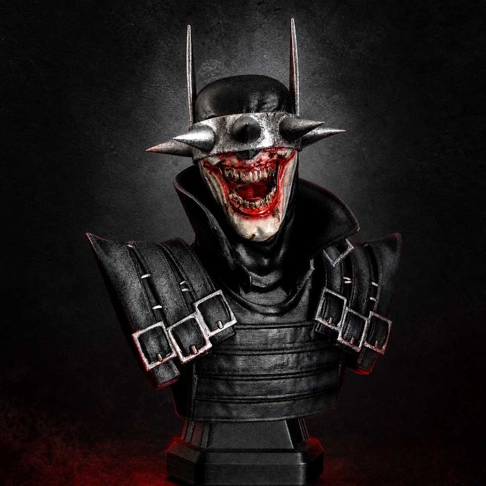 The Batman Who Laughs – Busto Impresso em 3D e Pintado à Mão | NexoStudios