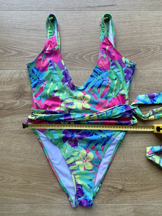 Wzorzysty strój kąpielowy Boohoo UK 14 EUR 42