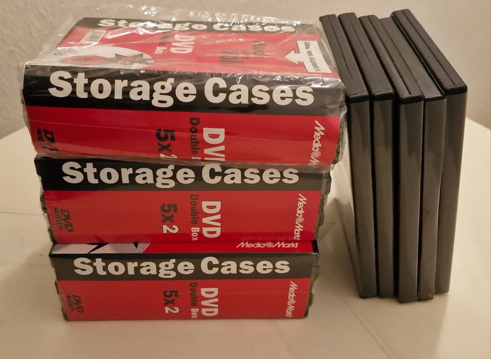 Simple and Double CD or DVD Cases64584618178049120