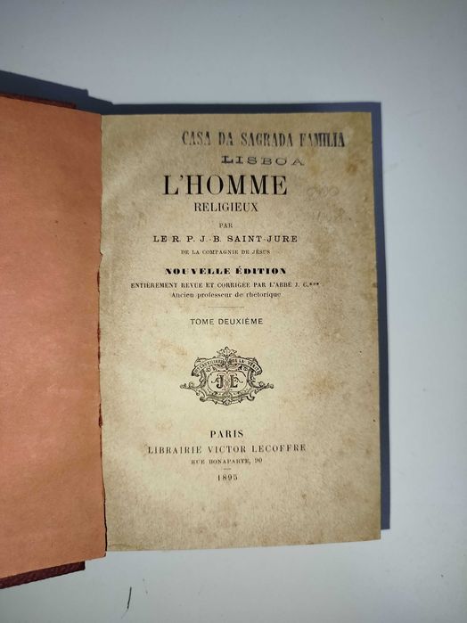 Livro Sec XIX O Homem Religioso