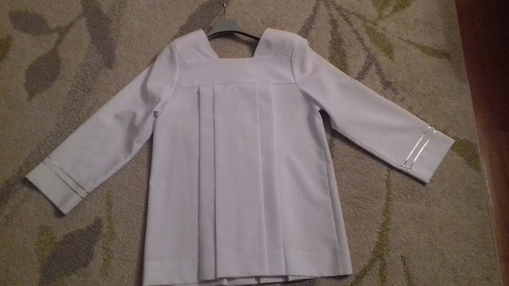 komża biała - idealny stan