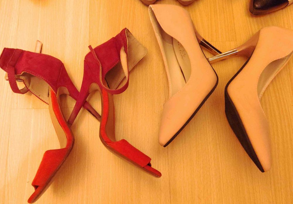 Sapatos de senhora em Pele como Novos