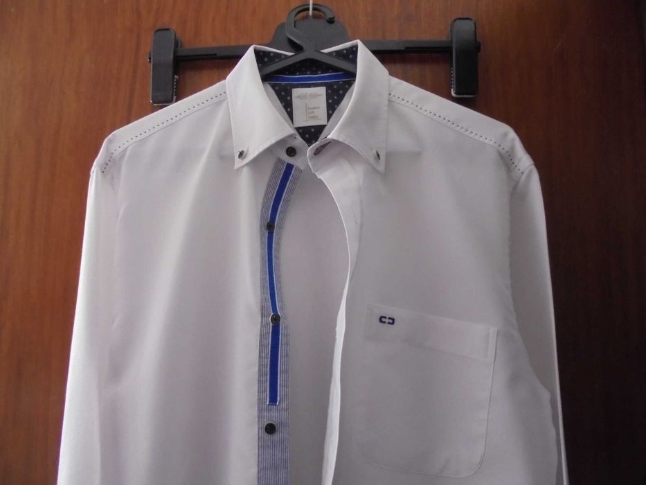 camisa de homem cor branca