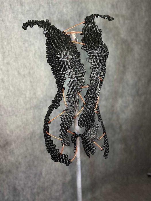 Декоративна фігура із гайок М8 (повністю ручна робота)