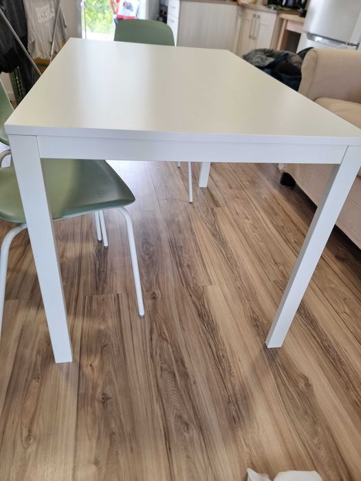 Mesa de Jantar Extensível IKEA VIHALS Branca