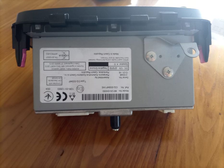 Rádio Toyota Aygo, Citroen C1, Peugeout 108