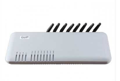 GSM VoIP Шлюз Goip 8, Восьми канальный GSM IP SIP Шлюз