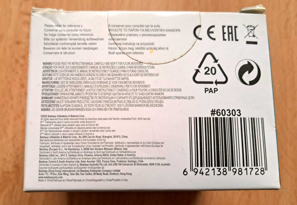 7-kolorowe światło LED Lay-Z-Spa XTRAS  bestway  lampka